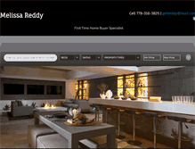 Tablet Screenshot of melissareddy.com